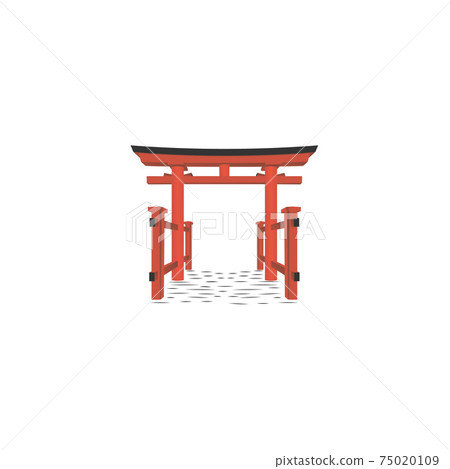japan, vector, torii 75020109
