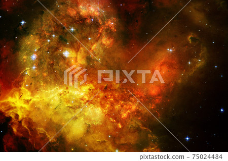 Beautiful galaxy. Elements of this image furnished by NASA Beautiful galaxy. Elements of this image furnished by NASA 75024484