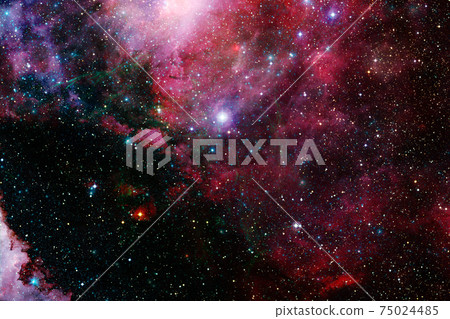 Outer space art. Starfield. Elements of this image furnished by NASA. Outer space art. Starfield. Elements of this image furnished by NASA. 75024485