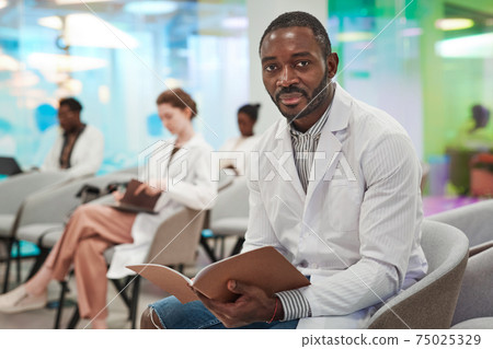 African American Doctor at Conference 75025329