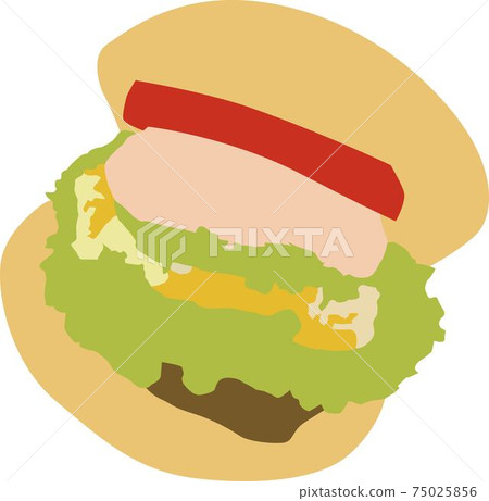 Shrimp Katsu Burger 75025856