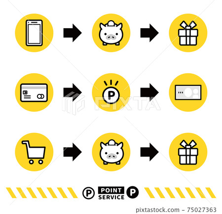 Smartphone point service 75027363