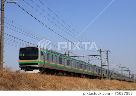 JR宇都宮線運行的通勤火車E230系列 75027892