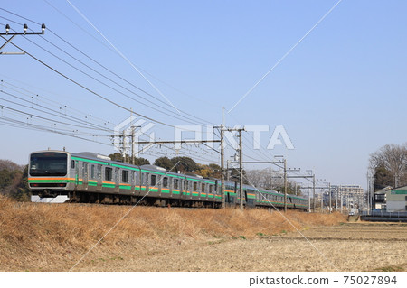 JR宇都宮線運行的通勤火車E230系列 75027894