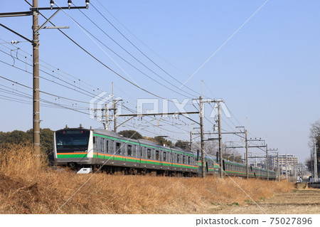 JR宇都宮線運行的通勤火車E230系列 75027896