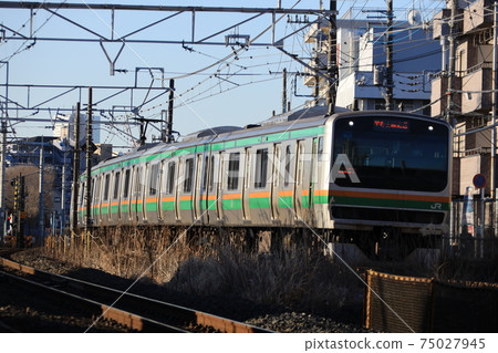 JR宇都宮線運行的通勤火車E230系列 75027945