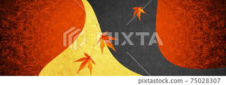 Maple and gold folding screen 75028307