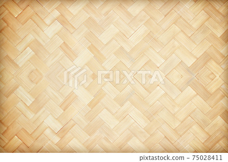 woven bamboo texture surface abstract background woven bamboo texture surface abstract background 75028411