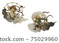 Fujin Raijin Figure 75029960