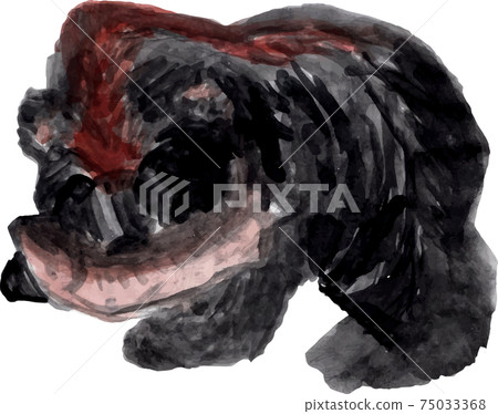 木雕熊圖 75033368