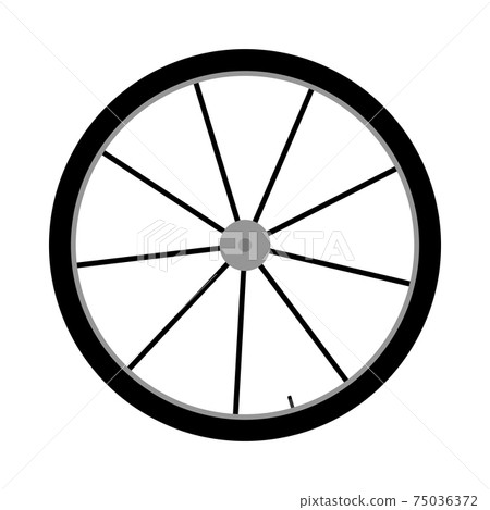 Bike Wheel Icon 75036372