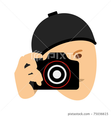 Detective With Camera Icon 75036615