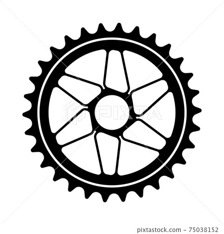Bike Gear Star Icon - Stock Illustration [75038152] - PIXTA