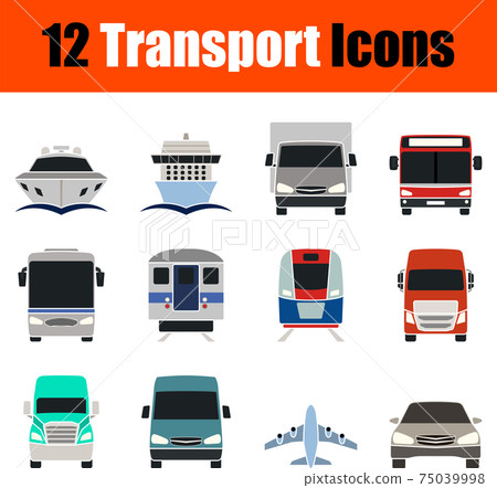 Transport Icon Set 75039998