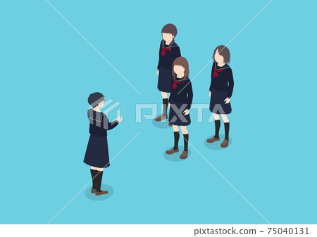 多數和少數派/多樣性的插圖資料 75040131