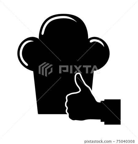 Thumb Up To Chef Icon Thumb Up To Chef Icon 75040308