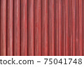 Washed out aged metal steel plate wall flat texture background roof garage door construction concept from Sofia, Bulgaria, Eastern Europe 75041748
