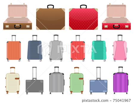 Suitcase vector design illustration isolated on white background Suitcase vector design illustration isolated on white background 75041967