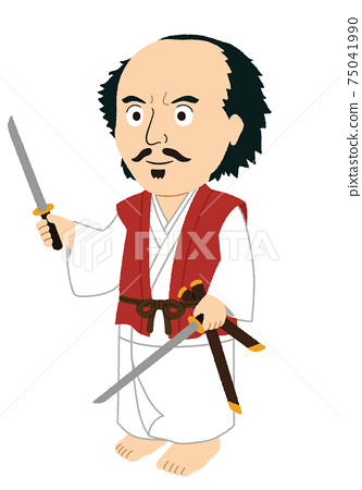 Illustration of Miyamoto Musashi - Stock Illustration [75041990] - PIXTA