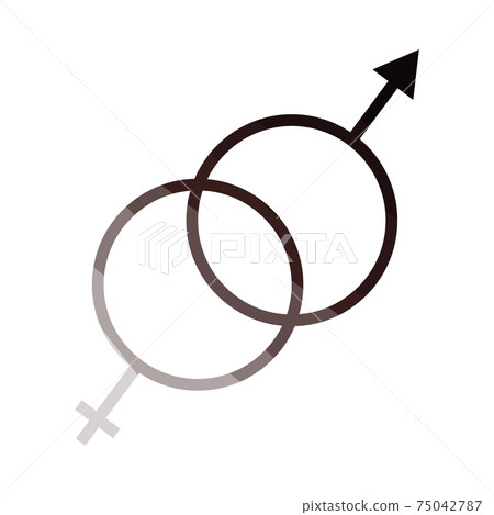 Man Female Symbol Icon 75042787
