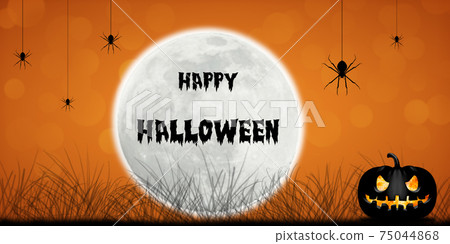 Halloween Concept in Fantasy Night 75044868