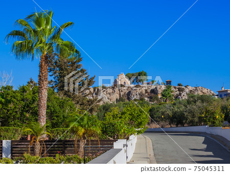 The Church of Profitis Elias is located in Protaras Cyprus 75045311