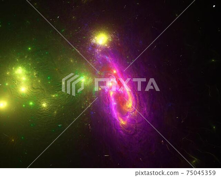 Imaginatory fractal background Image 75045359