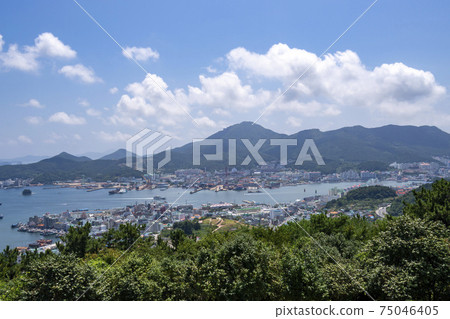 慶南市統營市Hallyeo海洋國家公園 慶南市統營市Hallyeo海洋國家公園 75046405