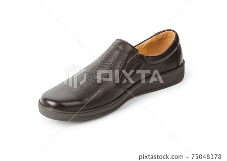 Brown male shoe Brown male shoe 75048178