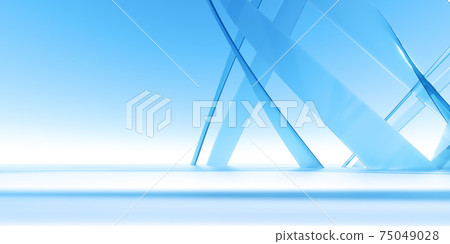 Abstract Blue Design Background Abstract Blue Design Background 75049028