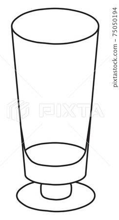Stylish hand-drawn doodle cartoon style sling highball long drink cocktail glass vector illustration. For card, invitations, posters, bar menu or alcohol cook book recipe Stylish hand-drawn doodle cartoon style sling highball long drink cocktail glass vector illustration. For card, invitations, posters, bar menu or alcohol cook book recipe 75050194