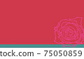 Rose pattern background 75050859