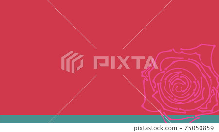 Rose pattern background Rose pattern background 75050859