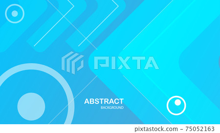 Arrow on blue background with copy space for design, vector. Arrow on blue background with copy space for design, vector. 75052163