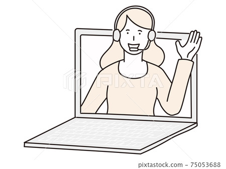 跳出PC的女人 75053688