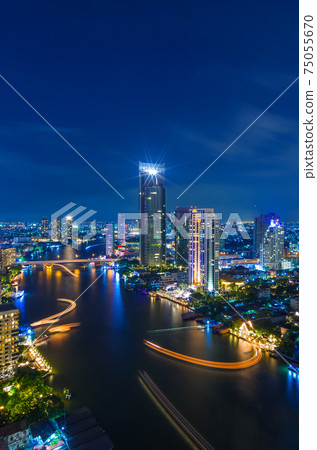 The modern building The modern building 75055670