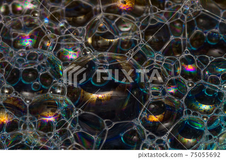 Abstract bubbles background 75055692
