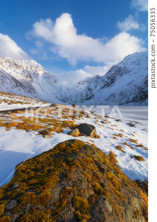 Winter in Norway. Winter in Norway. 75056335