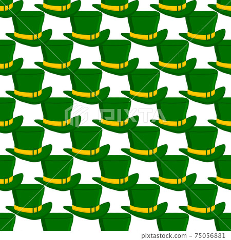 Illustration on theme Irish holiday St Patrick day 75056881