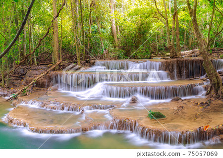 Huai Mae Kamin waterfall Huai Mae Kamin waterfall 75057069
