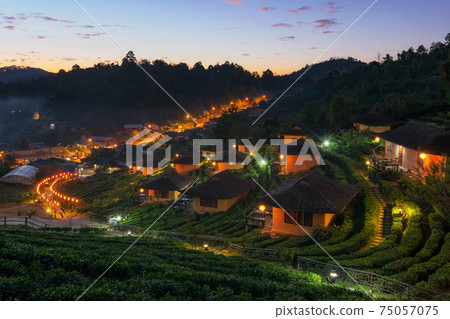 Sunrise at Ban Rak Thai. 75057075