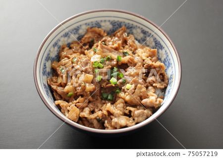 Bulgogi on rice 75057219