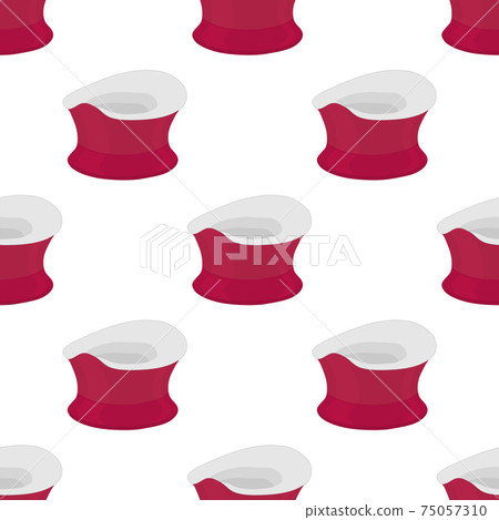 Abstract seamless plastic baby pots with comfortable handle Abstract seamless plastic baby pots with comfortable handle 75057310