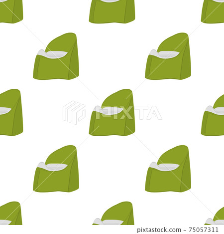 Abstract seamless plastic baby pots with comfortable handle 75057311