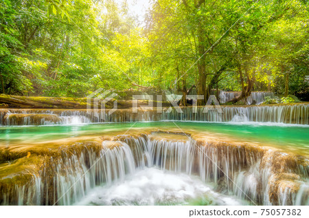 Huai Mae Kamin waterfall Huai Mae Kamin waterfall 75057382