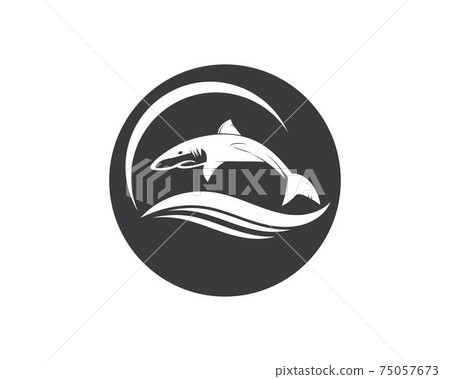 shark icon vector illustration design 75057673
