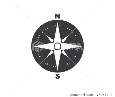 Compass Logo Template vector icon illustration 75057722