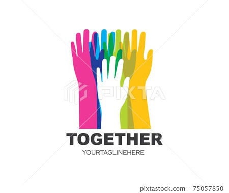 Hand Care Logo Template vector icon Hand Care Logo Template vector icon 75057850