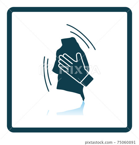 Wet Cleaning Icon 75060891