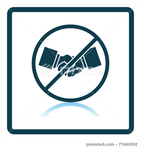 No Hand Shake Icon No Hand Shake Icon 75060892